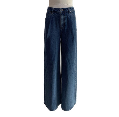 Jeans retos de altura alta para uma cintura lisonjeira e definida