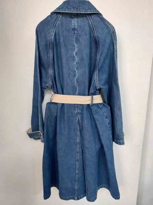 Vestido de denim de tecido suave e delicado Vestido de jeans para uma sensação confortável