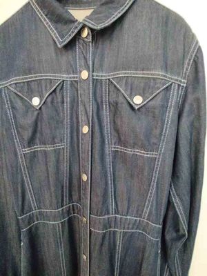 Excelente cor Rápido Redução mínima Vestido de denim para uso duradouro
